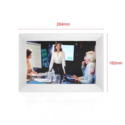 China Full HD 10.1inch Wifi Touch Screen WIFI Cloud Digital Signage Photo Frame For Family for sale