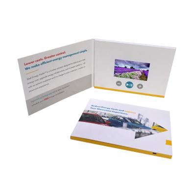 China Europe Wholesale 4.3 Inch Blank Video Brochure Custom Video Greeting Card for sale