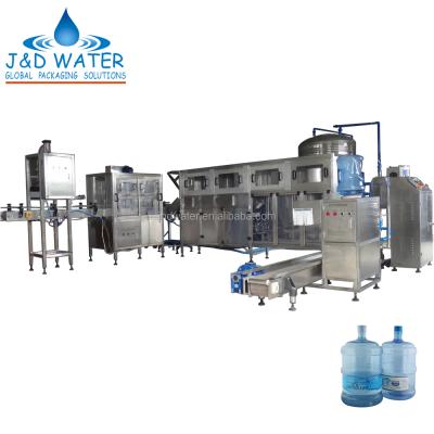 China Complete 5 Gallon Beverage Bottle Water Production Line With CE Mark for sale