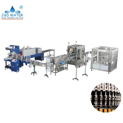 China Factory Automatic Juice Filling Machine Processing Production Line Of Beverage Fruit For Sale for sale