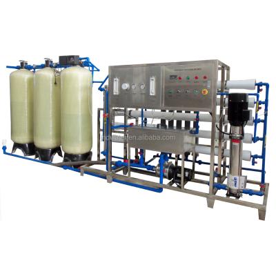 China Commercial RO 3000LPH Water Treatment With Water Softening Equipment for sale