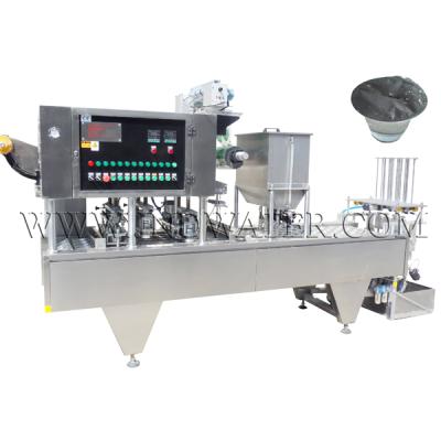 China Automatic Food Mineral Water Cup Filling And Sealing Machine for sale