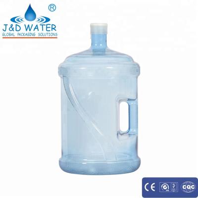 China Recyclable Frost Surface Treatment 5 Gallon/19 Liters/18.9 Liters PC Bottle For Water for sale