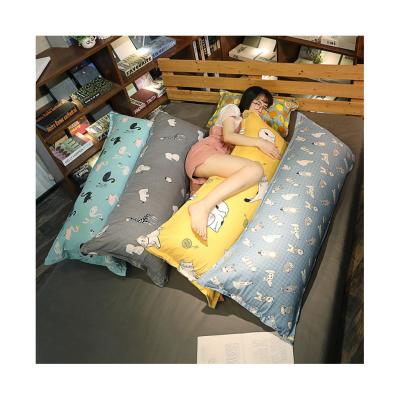 China PORTABLE Long Pillow For Sleeping Velvet Pillow Case Cushion Youth Trend Sublimation Blankets Pillow Cover Cojines for sale