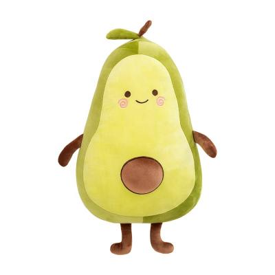 China Large Stocked Size Dog Toy Plush Avocado Pillow Cheap Plush Toys For Sale for sale