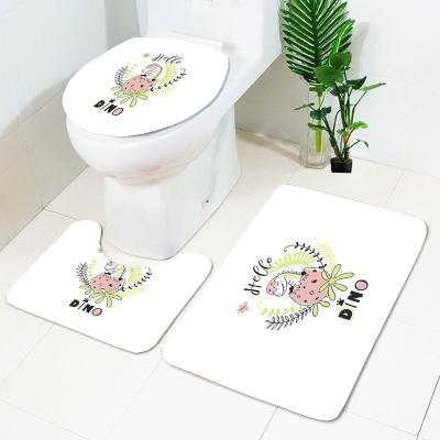 China Non-slip mats for the stairs Mats Carpet Bath Mats 3pcs/Set car mats and covers for sale