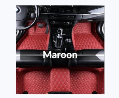 China Luxury Car Mats Car Mats Latex Custom Leather Car Floor Mat Material Waterproof Mats for sale