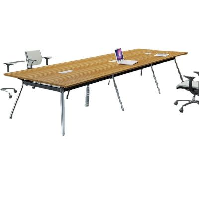 China Large Sale Extendable Modern Cheap Price Large 8 Person Conference Table Wooden Office Furniture for sale