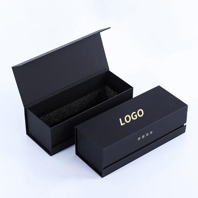 China Recyclable Custom Jewelry Paper Gift Packaging Boxes With Magnetic Lid for sale