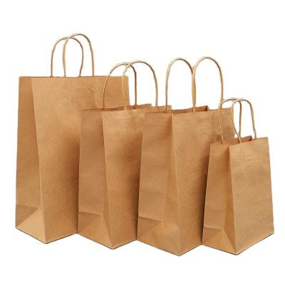 China Recyclable Automatic Kraft Paper Shopping Bag Machine Handle Paper Bag for sale