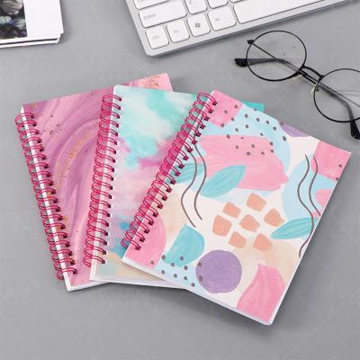 China Custom Printed Spiral Notebooks Customizabl Diary Planner Agendas Organizer Sublimation Office Planner America Supplier for sale