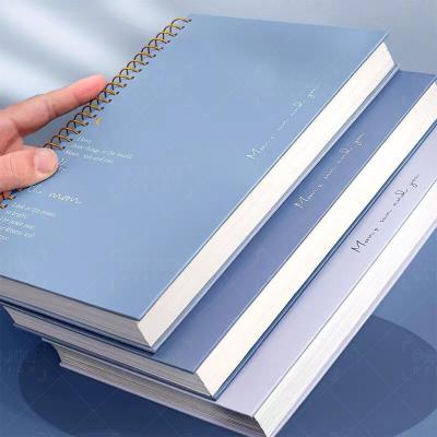 China Hardcover New Product Office and School Supplies Notebook Wholesale Bulk A4 Spiral Binded Notebook and Diary Journals Sketch Book for sale