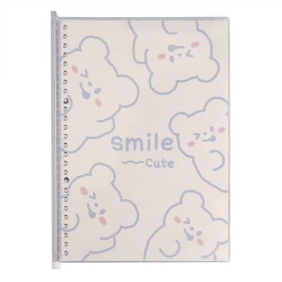 China Printed Cute Personal Organizer Notebook Office School Spiral Notebooks Stationery Grid Binding Journal Notebook Binder for sale