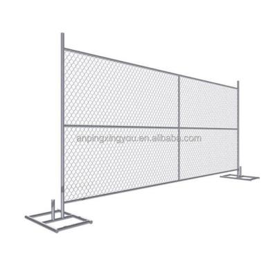 China Easily Assembled Galvanized Material Temporary Fence Panels | Canada Temporary Pool Powder Coated Metal Frame Fence for sale