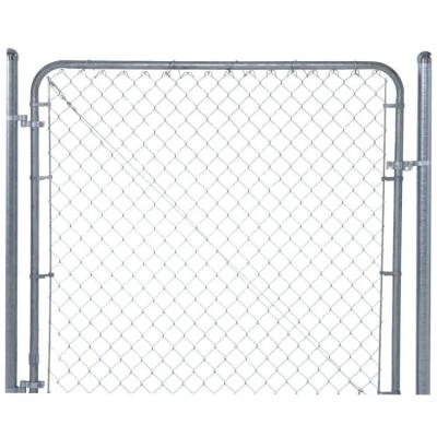 China Wholesale Hot Dutch Armor Hot Dipped Galvanized Mesh Steel Woven Green Black Chain Link Protective Fences for sale