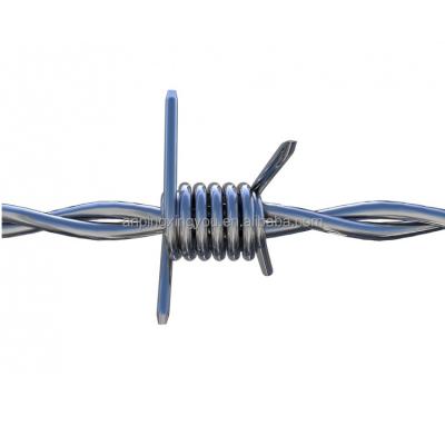 China Easy Installation Chain Link Fence Barbed Wire Extension Arms | 50kg Barbed Wire Price ^ High Quality Barbed Wire Price Per Roll / Galvanized for sale