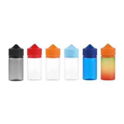 China 100ML Personal Care Squeeze Dropper Bottle Pet Custom Color Plastic Bottle For Kid Proof Liquid Tip Lid for sale