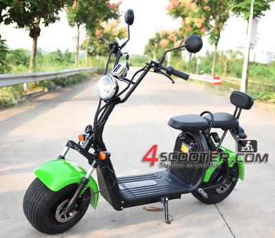 China EEC COC Scooter Small Electric Citycoco 60KM Self Balance Chain Tubeless Scuter 18*9.50-8 Tire for sale