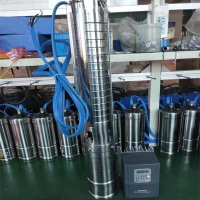 China Environmental Protection Agricultural Irrigation Water Pumping System Submersbile Solar Pump for Well or Borehole for sale