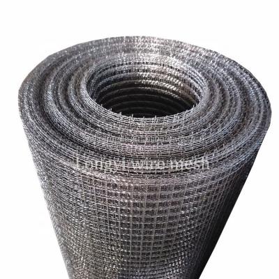 China Dutch Weave Wire 10 5mm 12 15 20mm Hole 304 Stainless Steel Wire Mesh Crimped Heavy Duty Woven Wire Mesh Screen for sale