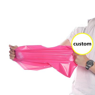 China Strong Cheap Price Custom Logo Free Design Poly Bags, Adhesive / Tearproof / Opaque / No Smell Good Quality Shipping Mailers Express Business Text Messenger Packaging Bags for sale