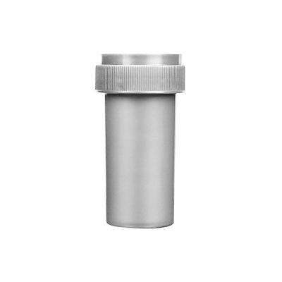 China Reversible vials with dual function caps 8dr in 60 bottles Dr. pharmacy child resistant drug resistant container for dispensary for sale