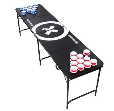 China Custom Printing Easy Carry Outdoor Beer Pong Table Portable Foldable, Beer Pong Table for sale