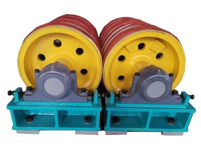 China Carbon Steel Drum Bend Pulley And Snub Pulley For Conveyor Transport Systems for sale