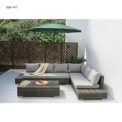 China Modern Quality Hotel Rattan Patio Garden Backyard Balcony Luxury Furniture Garden Set Outdoor for sale