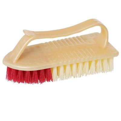 China Factory Wholesale Viable Home School Clothes Cleaning Brush Plastic Hand Held Laundry Brush for sale