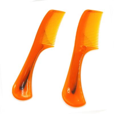 China Large Hair Combs Single-Pack Color Good Toughness Natural Plastic Natural Plastic Beef Comb Anti-Static Tendon Knotless Wide-Tooth Customized Haircomb for sale