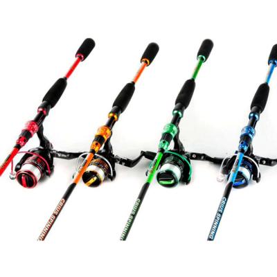 China Wholesale Carbon Double Tips 2 Section M MH Graphite High Carbon White Spinning Fishing Rod for sale