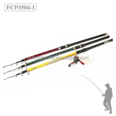 China Glass Fishing Rod Set Tele Fishing Rod Pike Kit for sale