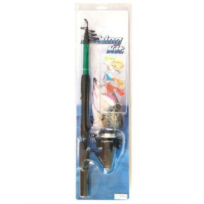 China Fiberglass Fishing Set Combo Fishing Rod And Reel for sale