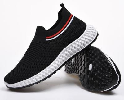 China Fashion trend mesh leisure sports shoes new fashion Korean woven women's breathable shoes from socks to shoes for sale