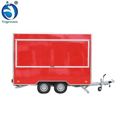 China 2021 Vegetable Processing Factory Hot Sale Mobile Fast Food Truck Street Coffee Vending Cart for sale