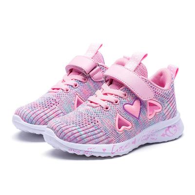 China Latest Spring Autumn Design Girls Shoes Fancy Lightweight Sports Shoes Girls Athletic Shoes for sale