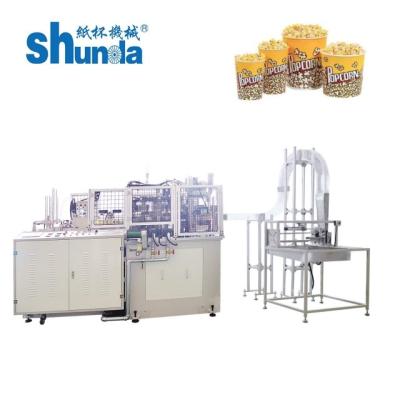 China Custom Disposable Paper Cup Production Machine , 5oz / 7oz / 10oz Paper Cup Making Plant for sale