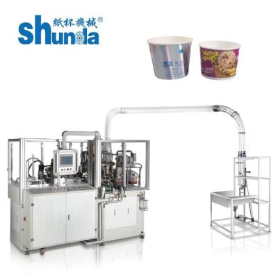 China Environment Friendly Fully Automatic Salad Paper Cup Making Machine for sale