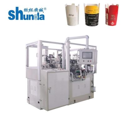 China Eco Friendly Disposable Paper Take Away Food Container Machine for sale