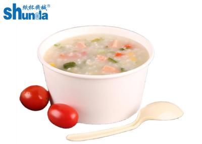 Chine 150 oz Produits en papier jetables écologiques Soupe de papier kraft Salade avec couvercle à vendre