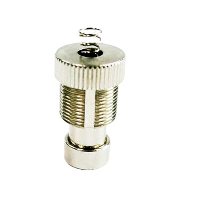 China Control Stainless Steel Foot 9A 9VDC Industrial Metal 24.5MM Push Button Switch For Musical Instrument for sale