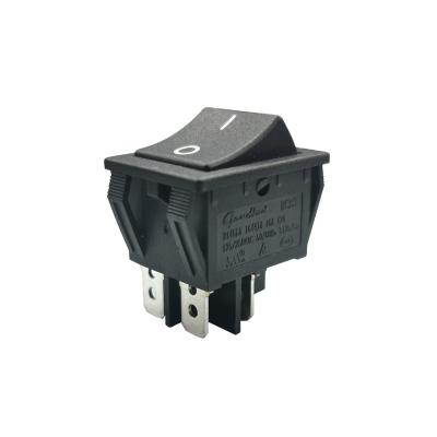 China T125 12v 4 Pin 2 Position 32mm Electric Switch Control Knob Electric Rocker Switch for sale