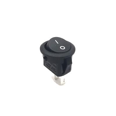 China Equipment Low Price 14MM 6A 250VAC Electrical Switch T85 1E4 SPST Mini Wall Rocker Switch for sale