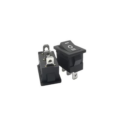 China KCD3 6A/250V 10A/125V 21x15mm Swithc Electrical Panel 3 Position ON-OFF-ON Rocker Switch for sale