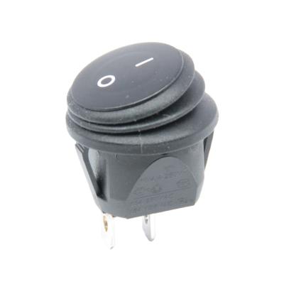 China Waterproof ON OFF ON 2 Positions 12v Rocker Switch T120 15A 250V Red Yellow Blue Led Pin for sale