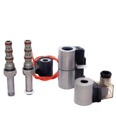 China Hydraforce 3 Position 4 Way Spool Solenoid Valve Double Coil for sale