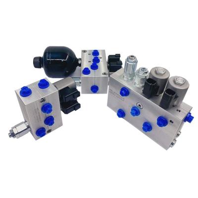 China Hydraulic Excavator Pilot Valve Kit Proportional Block Manifolds for sale