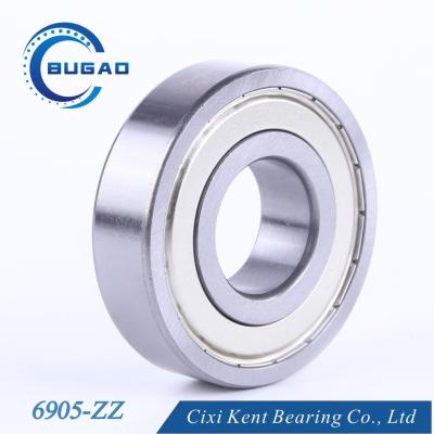 China Radial Bearing Motorcycle Parts High Rotate Speed 6905 Deep Groove Ball Bearings for sale