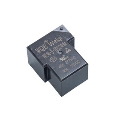 China Weiqi T90 Switching Coil Power Appliances Low Current DC 12v Power Relay 30a 240v Current Hot Sale Miniature And Shock Resistance Widely for sale